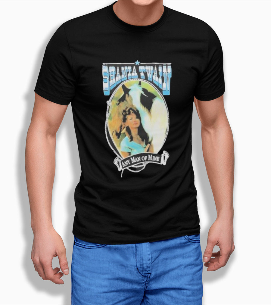 Shania Twain Any Man Of Mine Country Music Equestrian Shirt