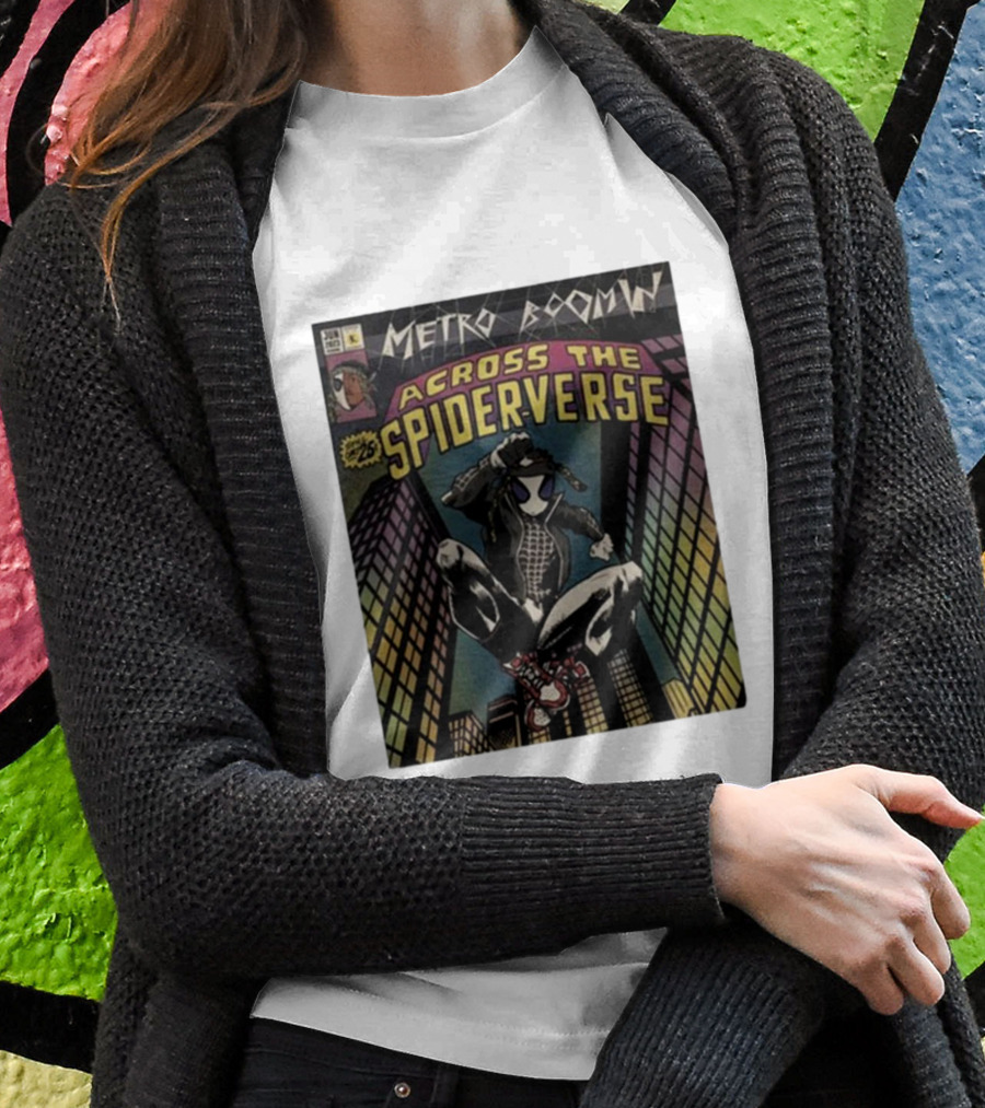 Metro Boomin Across The Spiderverse Comic Style Cover Shirt