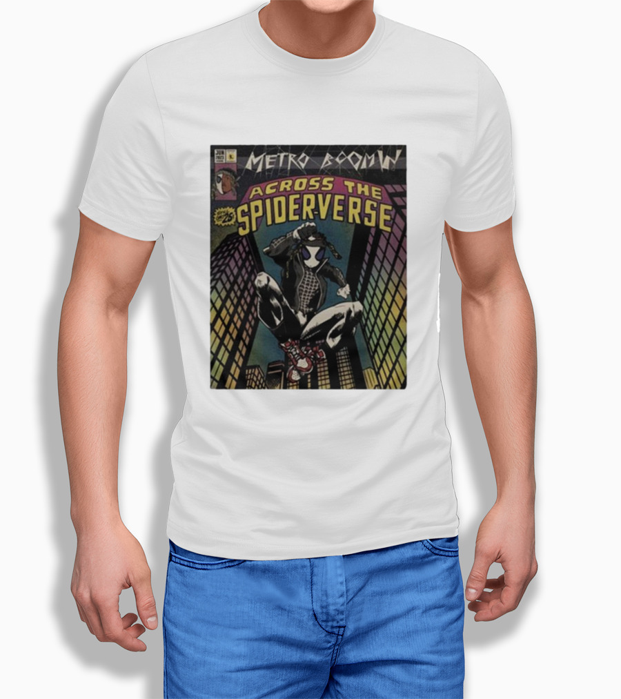 Metro Boomin Across The Spiderverse Comic Style Cover Shirt