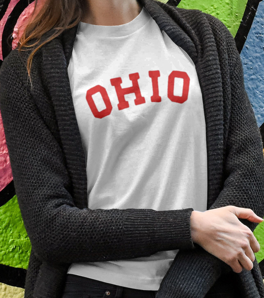 Jesse Owens Block Ohio Shirt