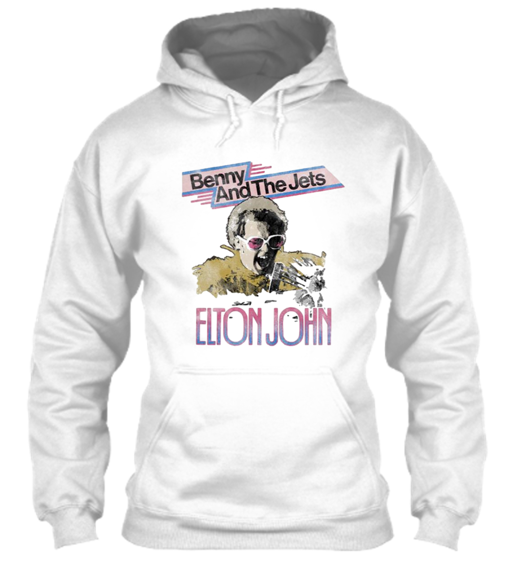 Elton John Bennie And The Jets Watercolor Shirt