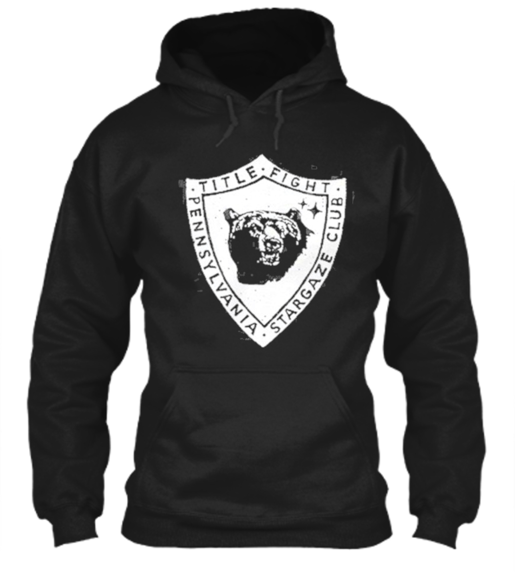 Title Fight Pennsylvania Stargaze Club Bear Shield Emblem Shirt