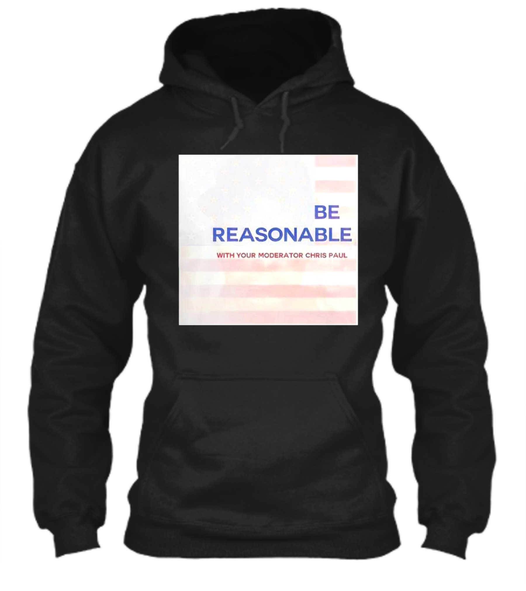 Be Reasonable With Your Moderator Chris Paul American Flag Background Shirt