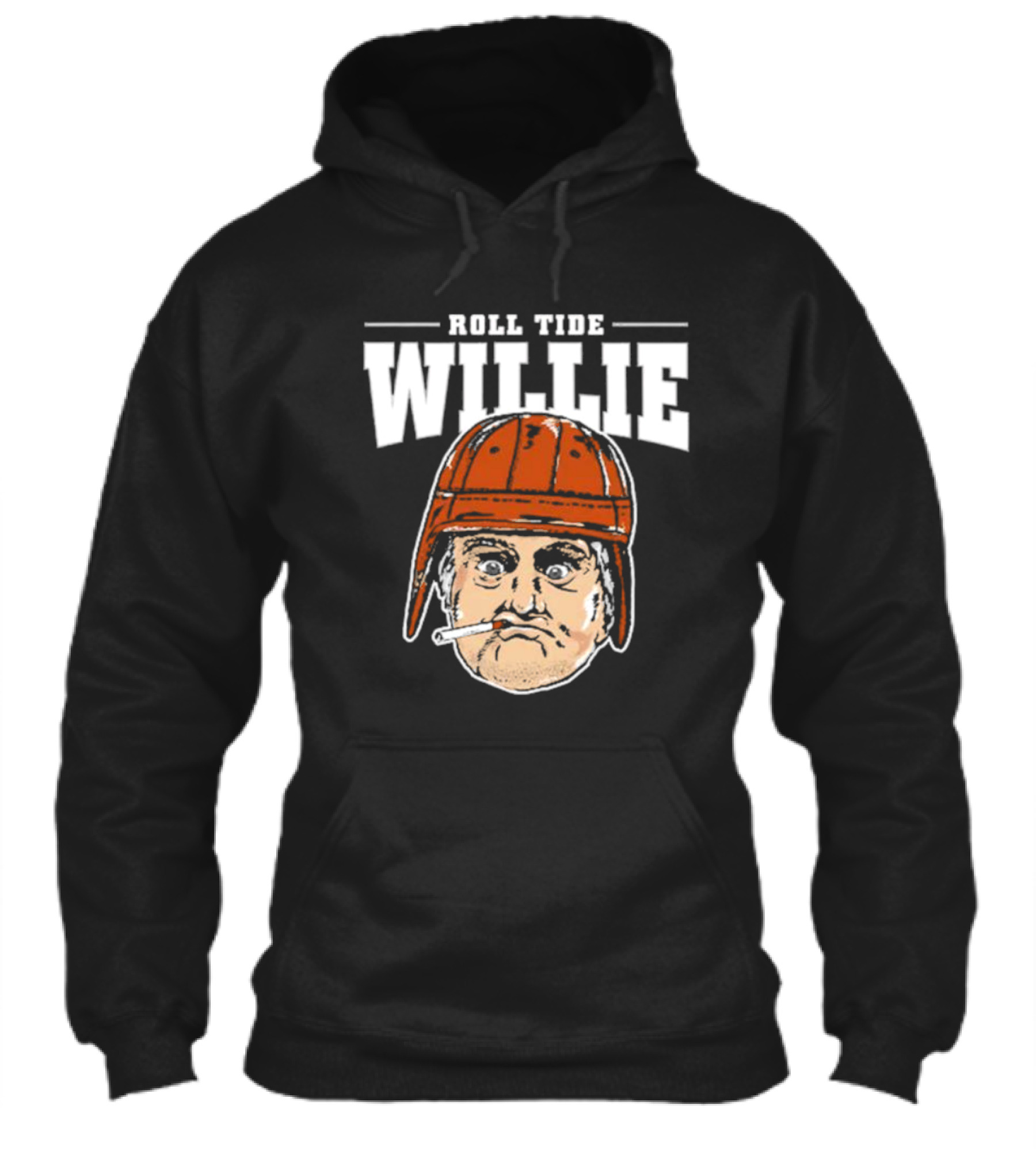 Roll Tide Willie Cartoon Helmet Face Shirt