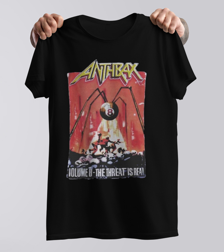 Anthrax Sound Of White Noise Rare Vintage Style Band Diner Scene Shirt