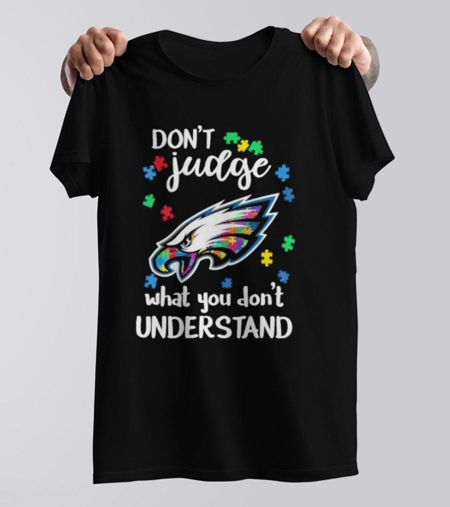 Pittsburgh Steelers Dont Judge What You Dont Understand Autism Puzzle Shirt
