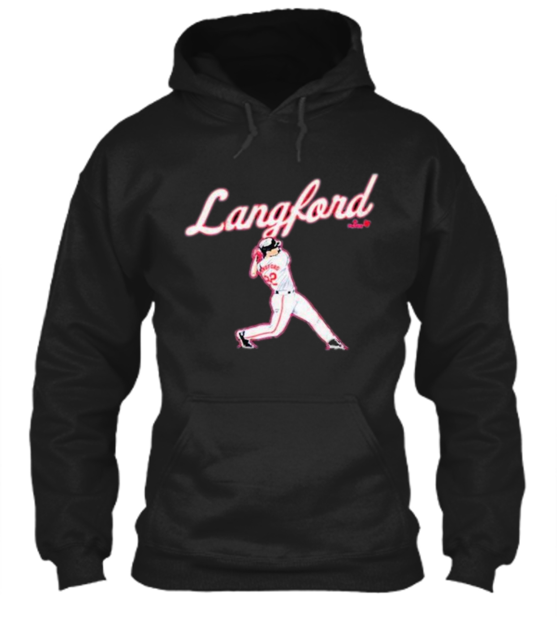 Langford 22 Baseball Slugger Swing Shirt