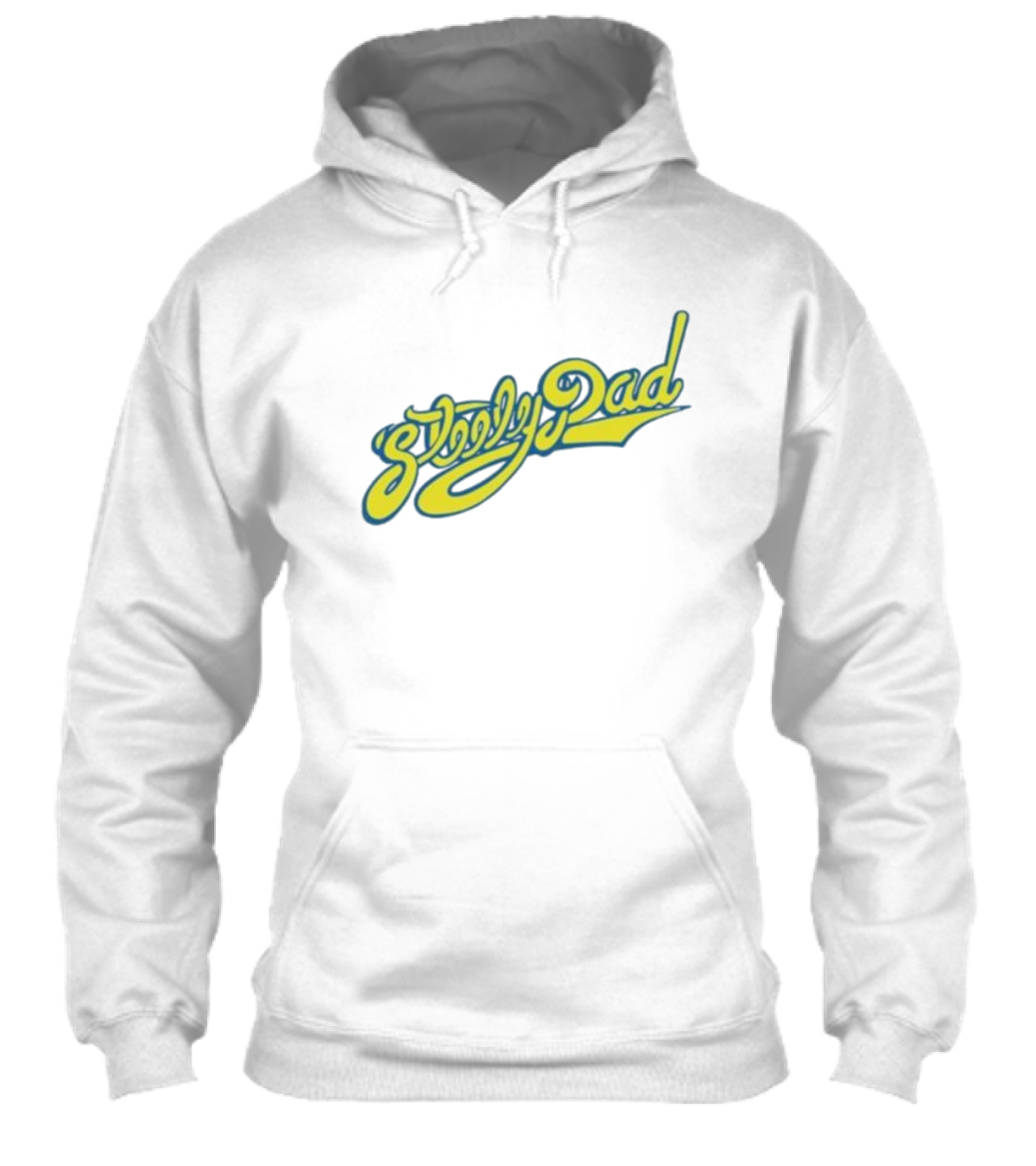 Sleepy Dad Retro Yellow Script Shirt