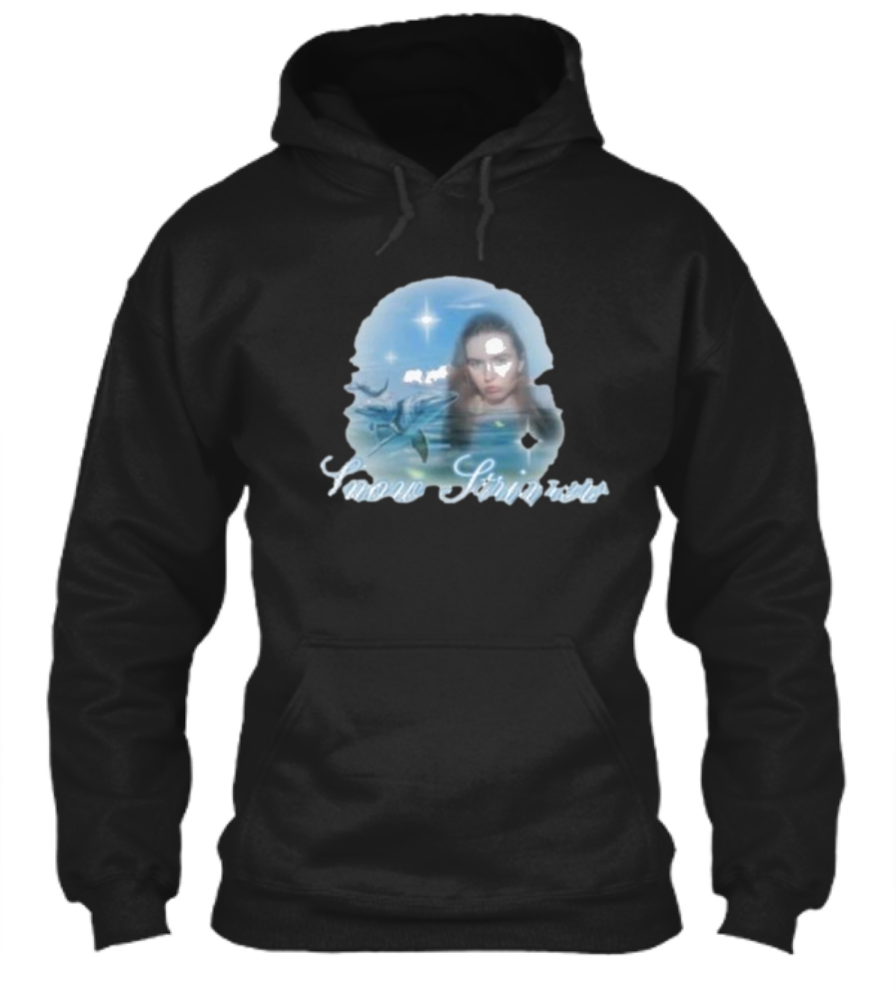 Snow Strippers Dolphin Mystical Ocean Face Shirt