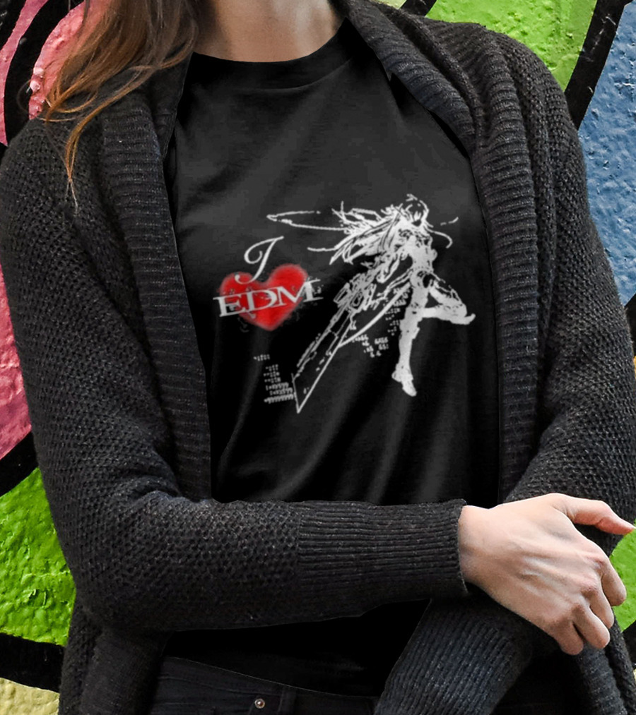 Ninajirachi I Love Edm Cyber Warrior Dance Fusion Shirt