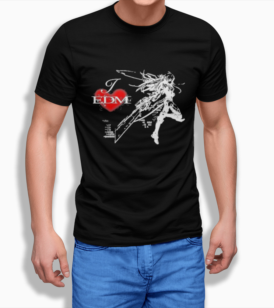 Ninajirachi I Love Edm Cyber Warrior Dance Fusion Shirt