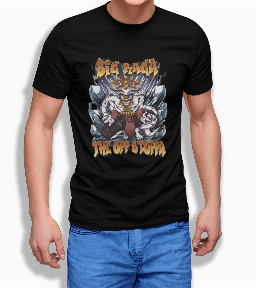 Big Raga The Opp Stoppa Warrior Character Shirt