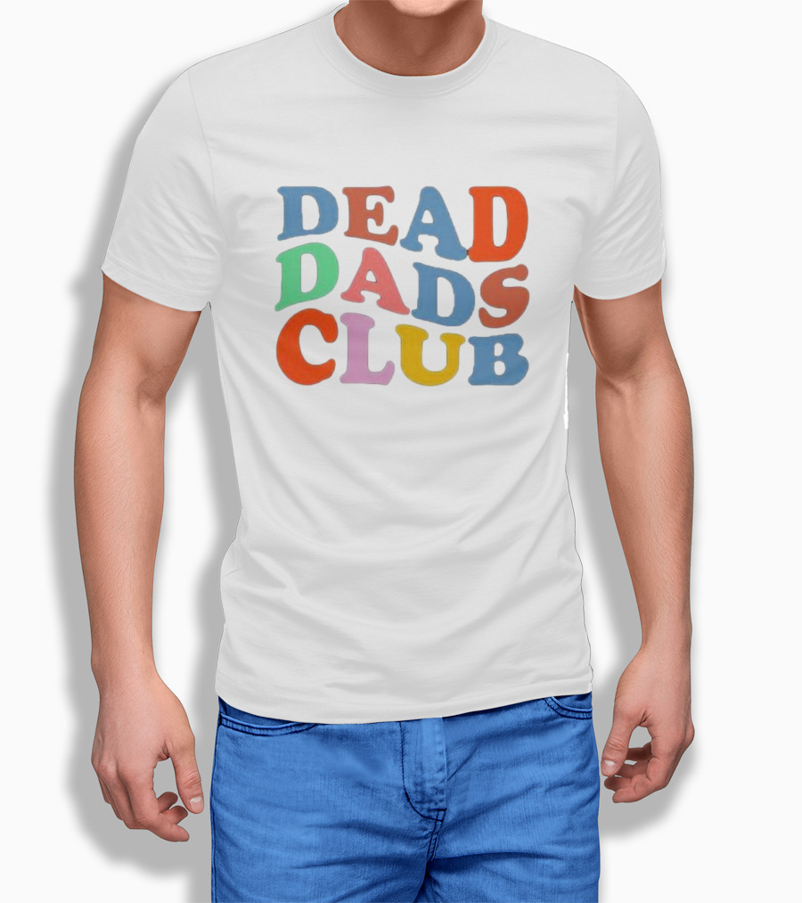 Wenshmoople Multicolored Dead Dads Club Shirt