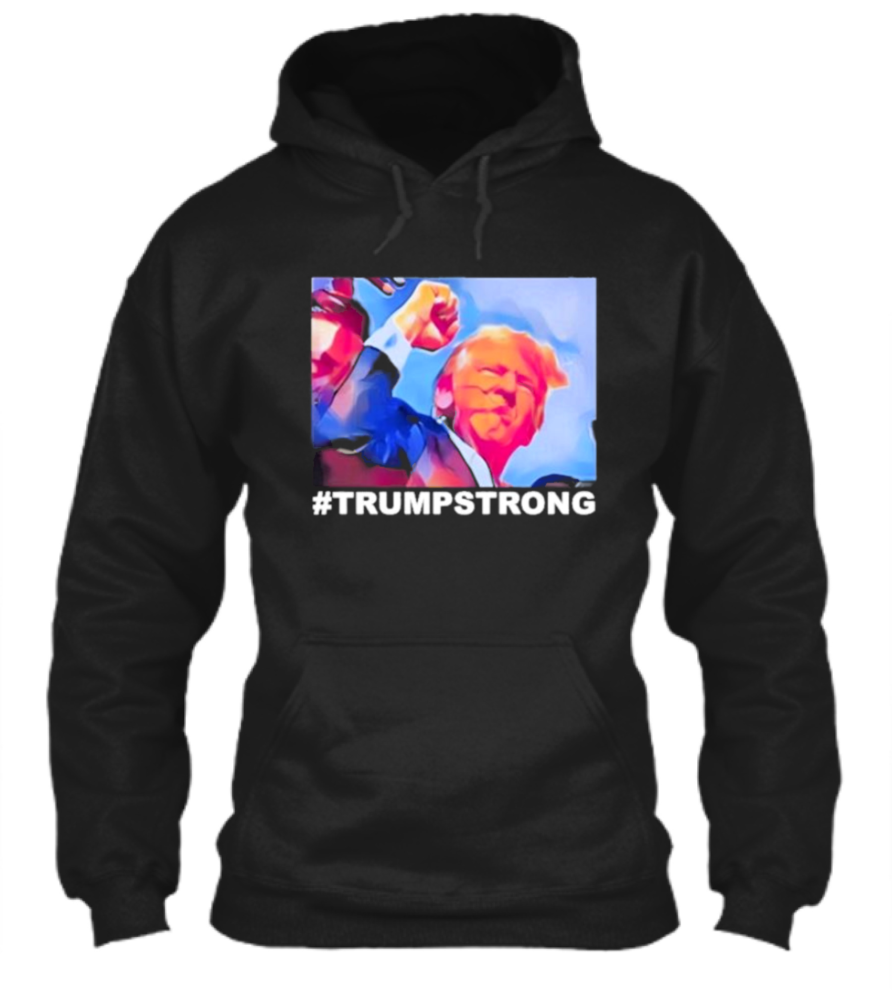 Seb Gorka Trumpstrong Bold Fist Uplifted In Vibrant Colors Shirt