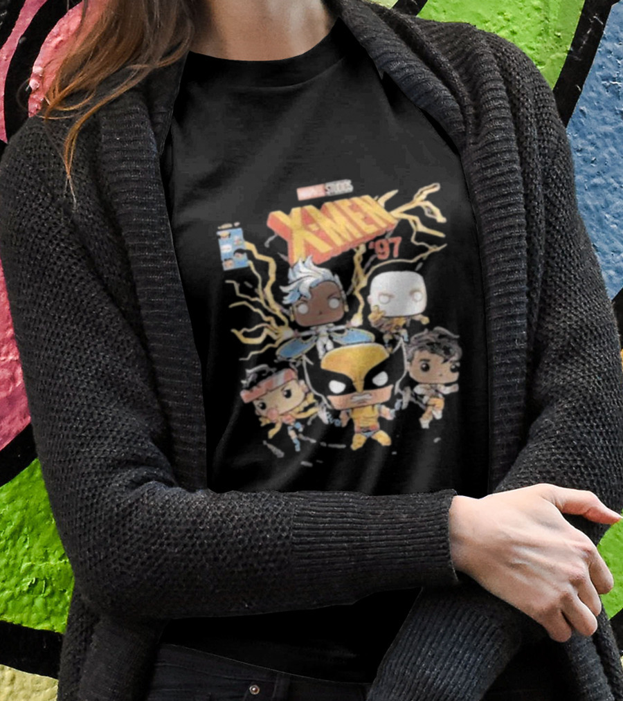 Marvel Studios Xmen 97 Pop Figures Collectors Corps Shirt