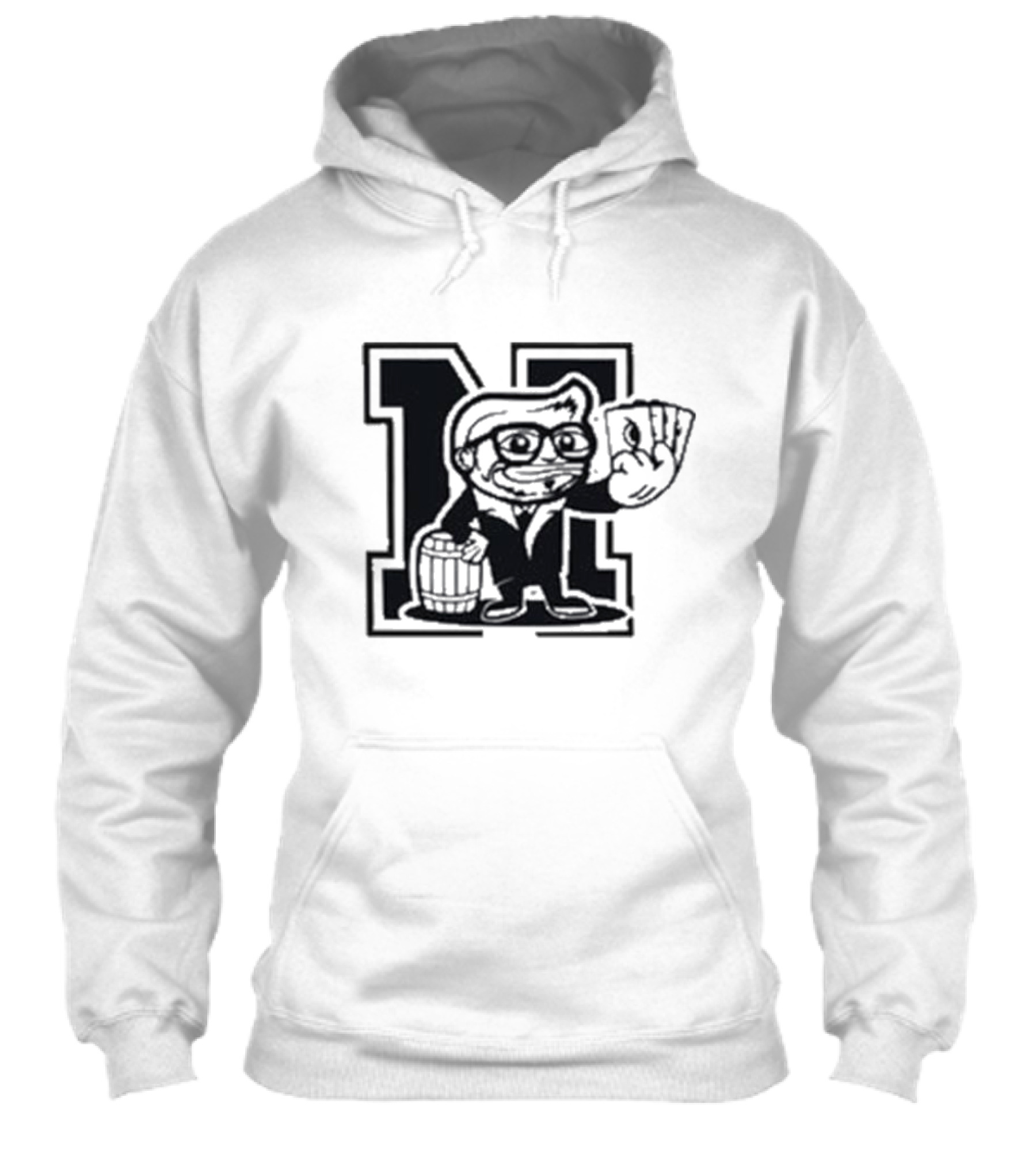 Yasin Dincer Chroma Nisqy Retro Cartoon Character Holding Cards Shirt