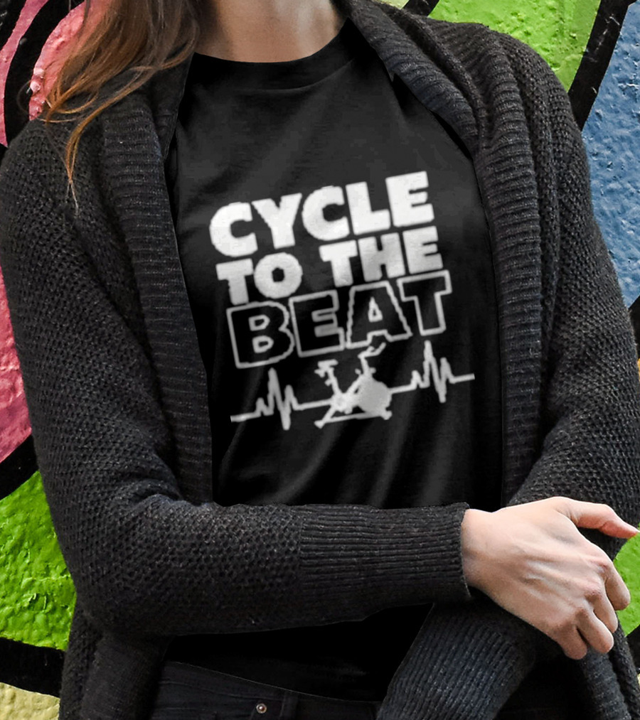 Cycle To The Beat Cardio Rhythm Exercise Bike Shirt