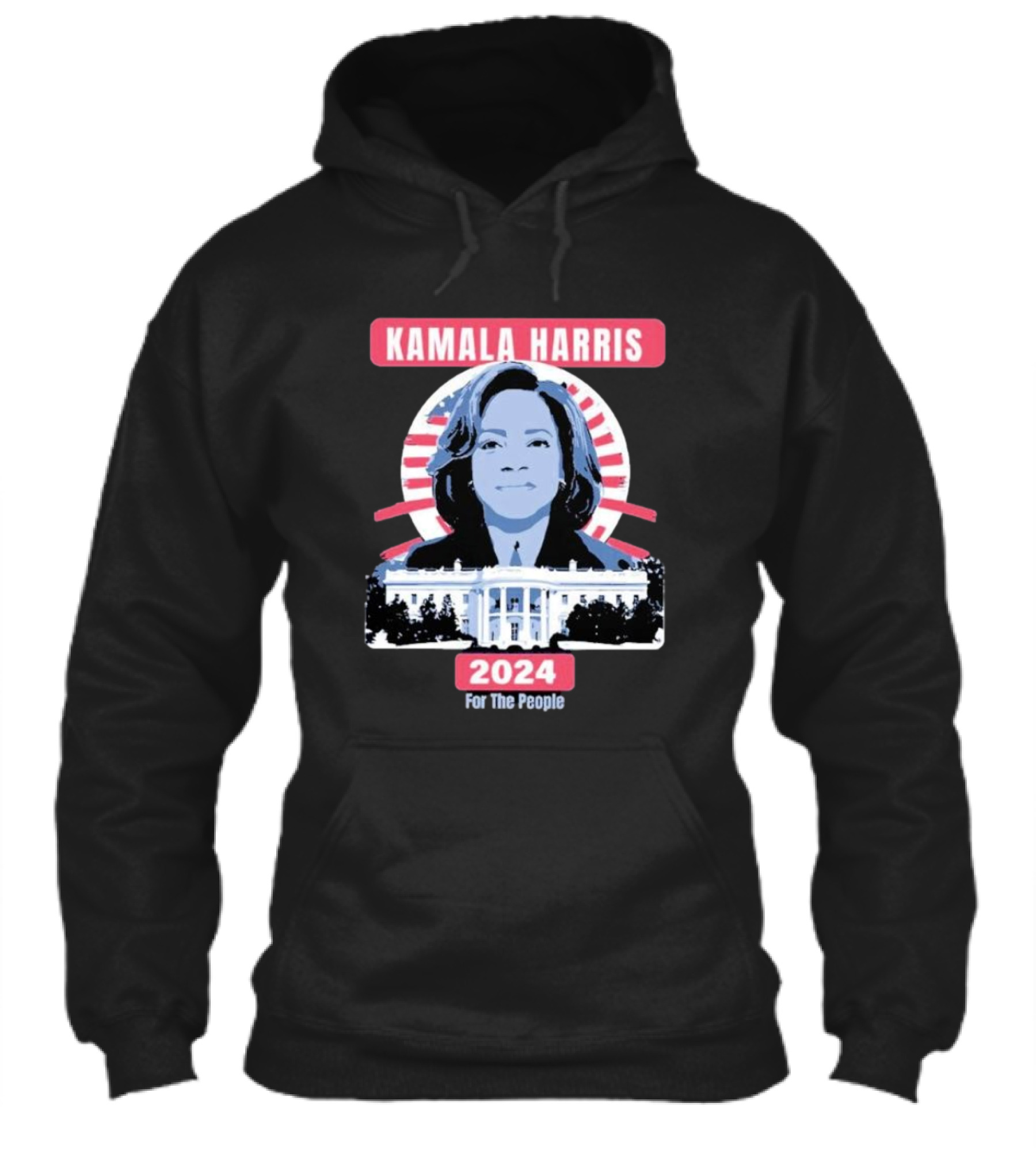 Kamala Harris 2024 For The People Madam President America White House Shirt
