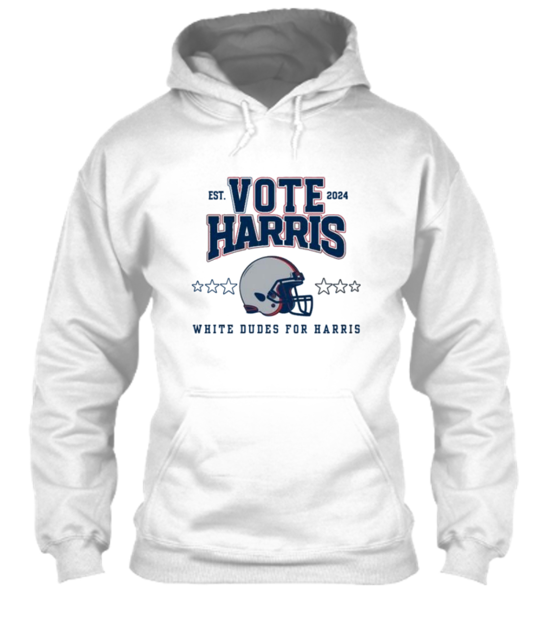 Vote Harris Football Helmet Est 2024 White Dudes For Harris Shirt