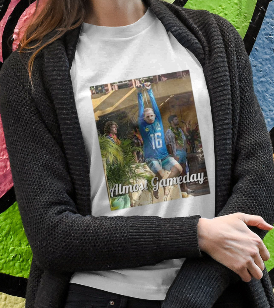 Almost Gameday Zipline Adventure In Sports Jersey Shirt