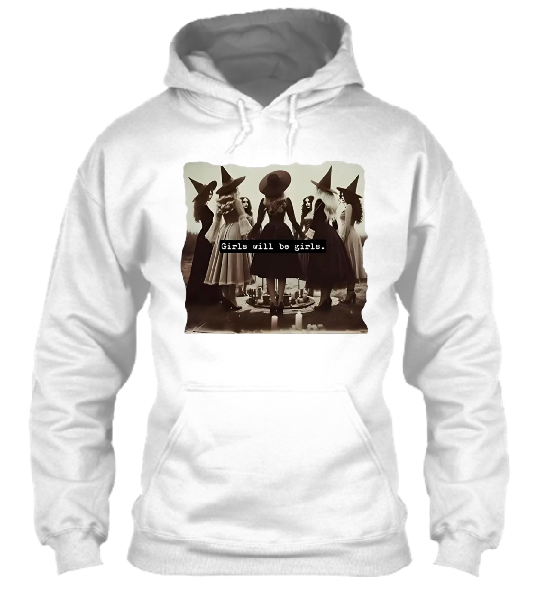 Girls Will Be Girls Witch Coven Gathering Shirt