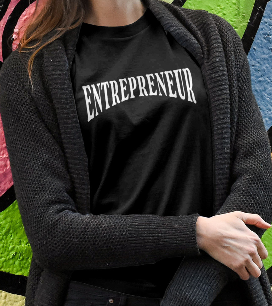 Entrepreneur Arched Vintage Shirt