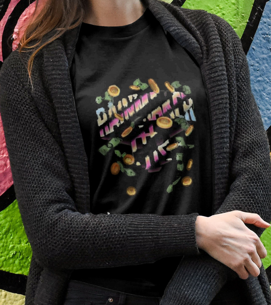 Rainmaker Kazuchika Okada Money Rain Coins Bills Shirt