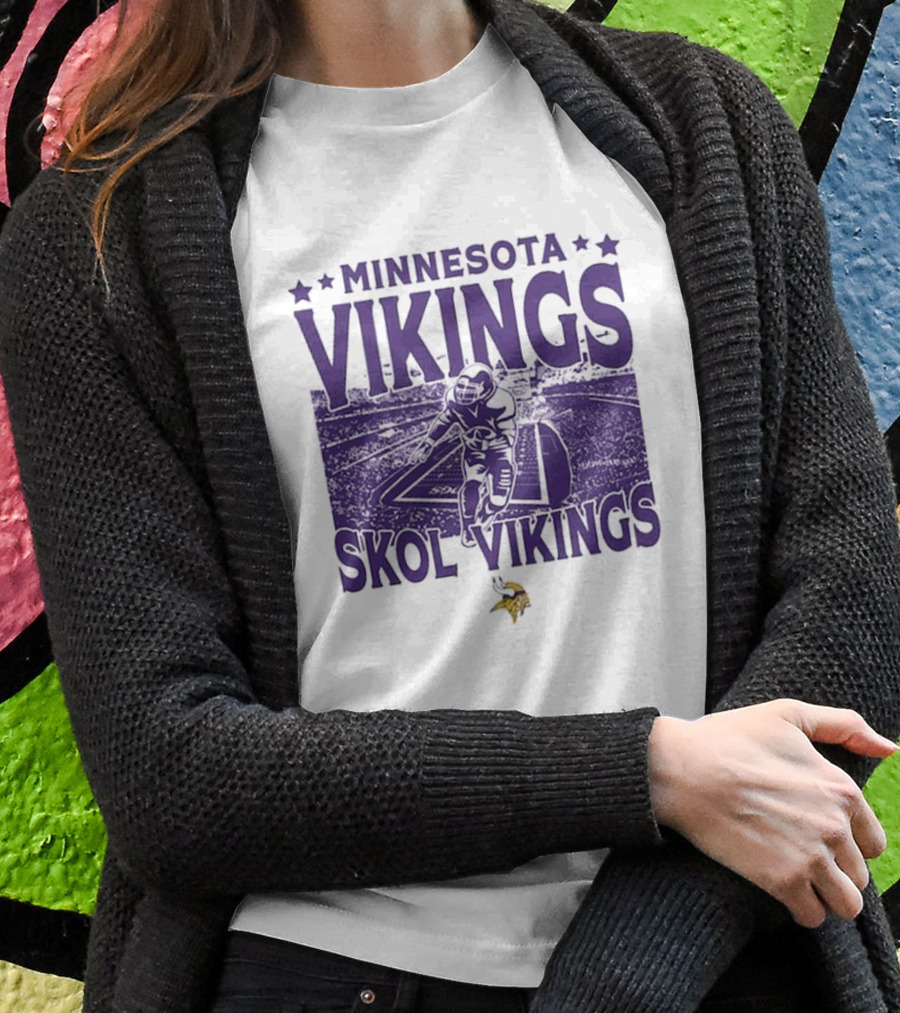 Minnesota Vikings Skol Vintage Stadium Gameday Vikings Shirt