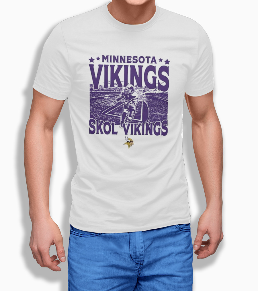 Minnesota Vikings Skol Vintage Stadium Gameday Vikings Shirt