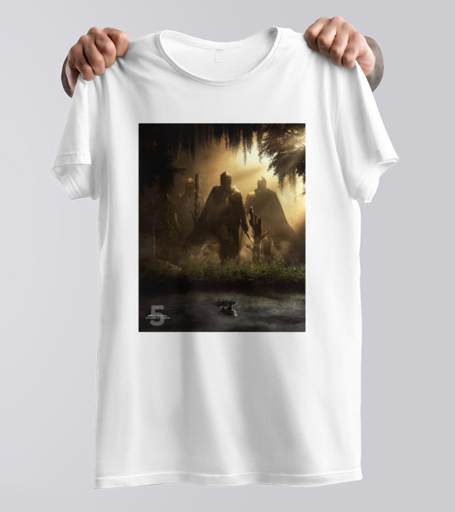 Goose White Reality Oak Rosewood Green Skies To Wisdom My Heart Shirt