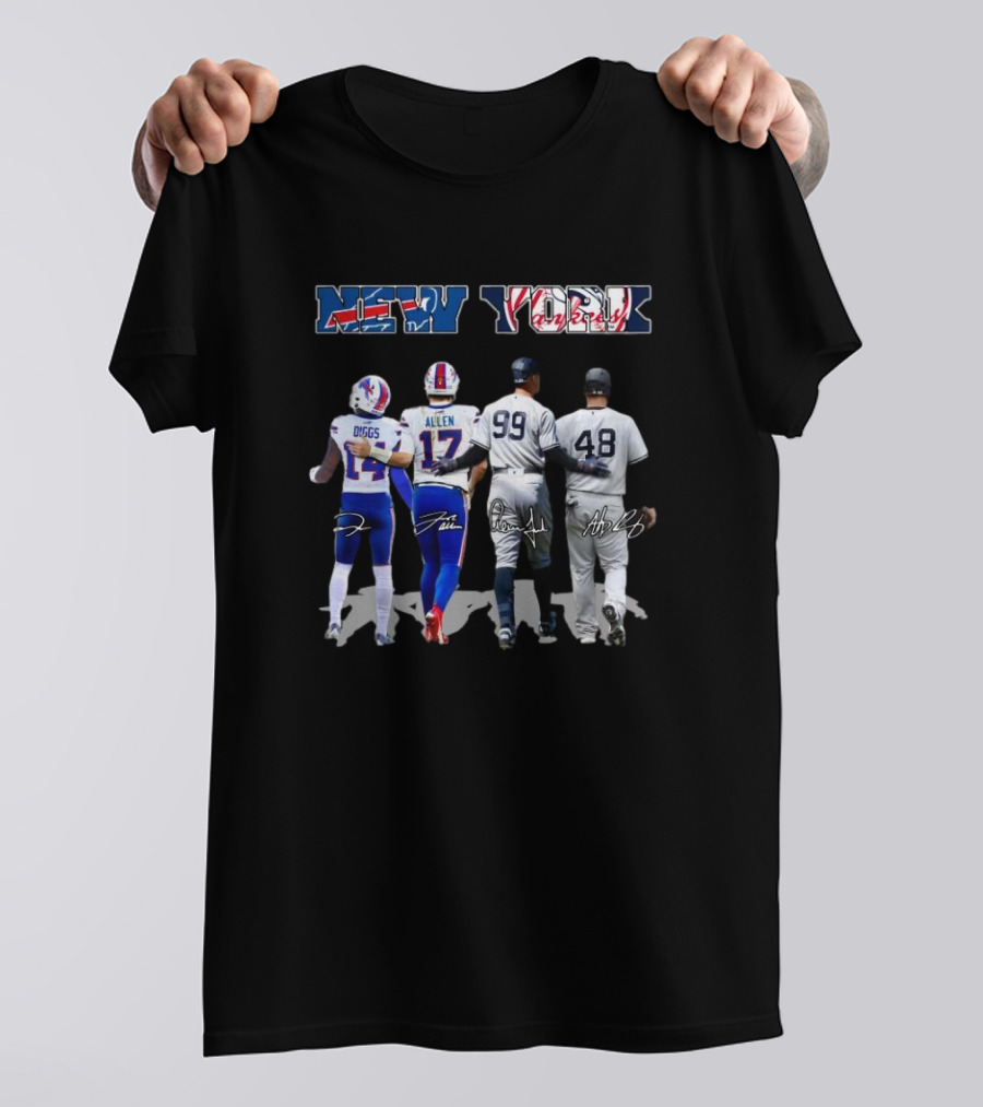 New York Mets 2024 Nlds Champions Team Signatures Shirt