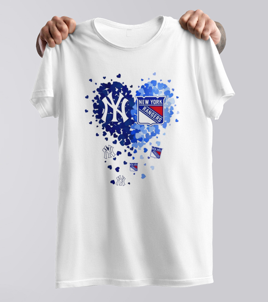 New York Teams Buffalo Bills Yankees Stefon Diggs Josh Allen Anthony Rizzo Aaron Judge Walking Signatures Shirt