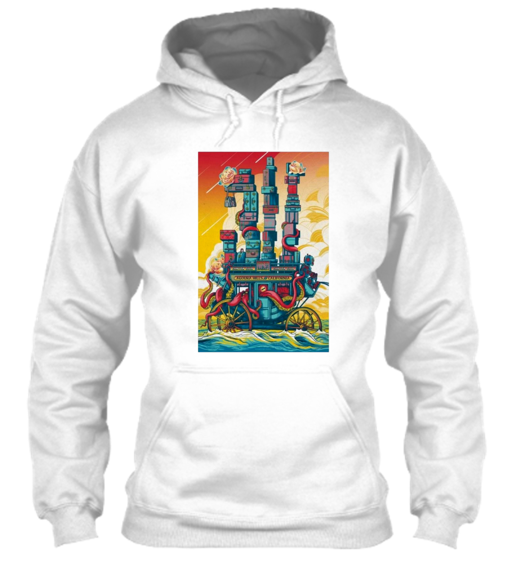 311 Oct 19 2024 Canyon Club In Agoura Hills Ca Tour Agoura Hills California Psychedelic Colorful Visuals With Roses And Octopus Tentacles Shirt