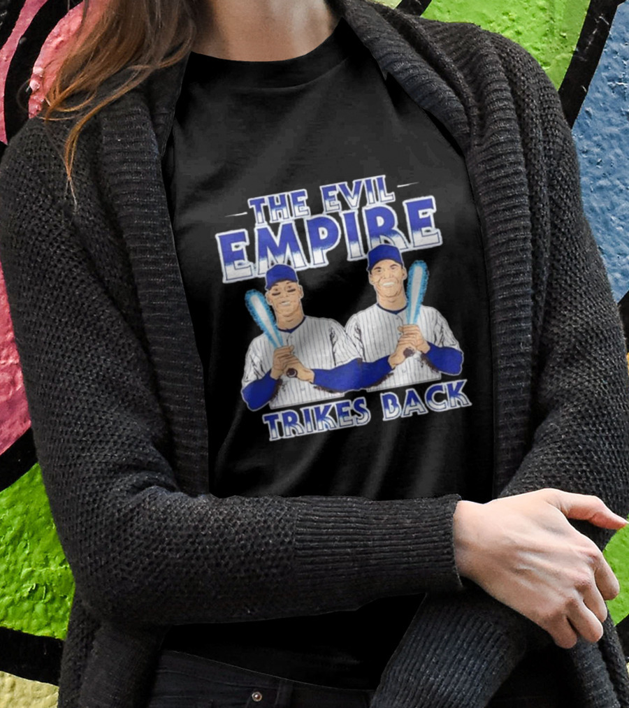 The Evil Empire Strikes Back Yankees Players With Glowing Bats Shirt