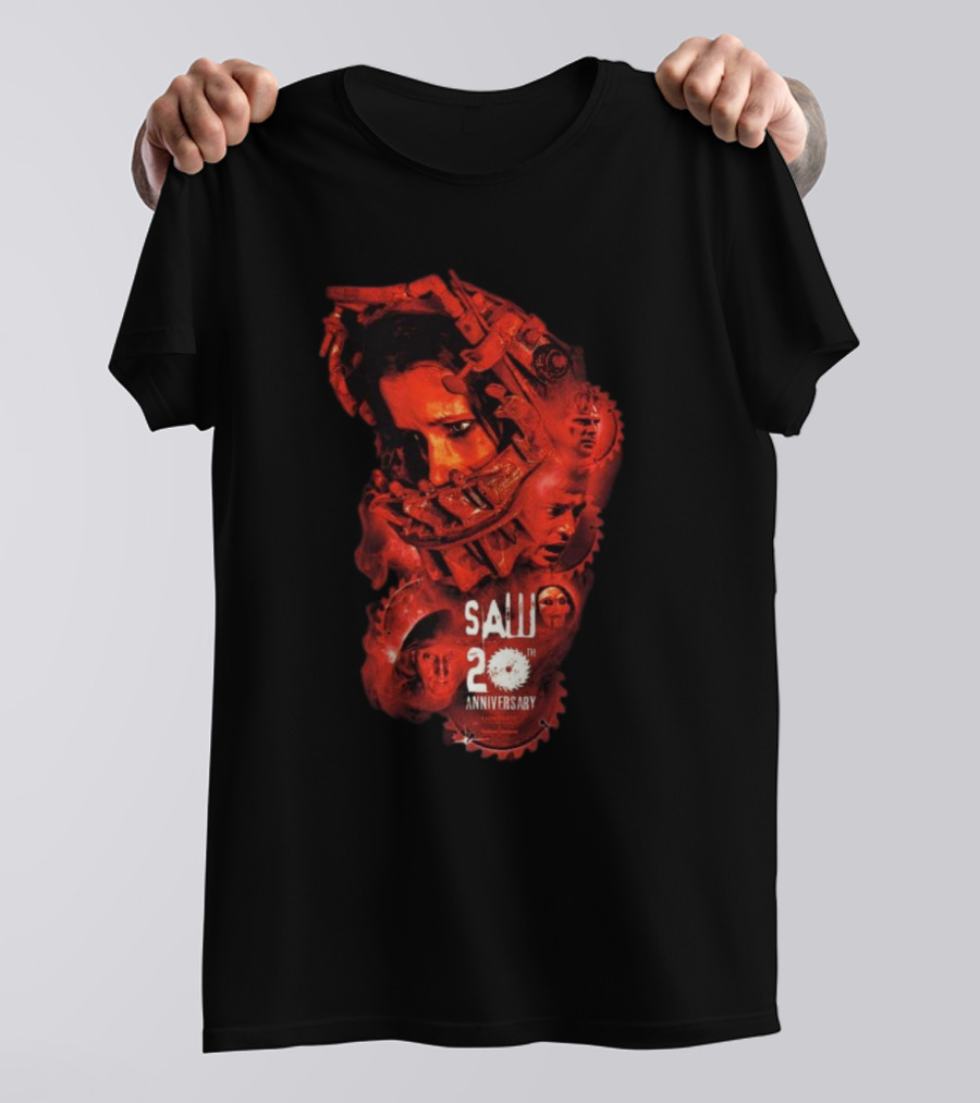 Slowdive Summer 24 Tour Circuit Maze Red And Black Shirt