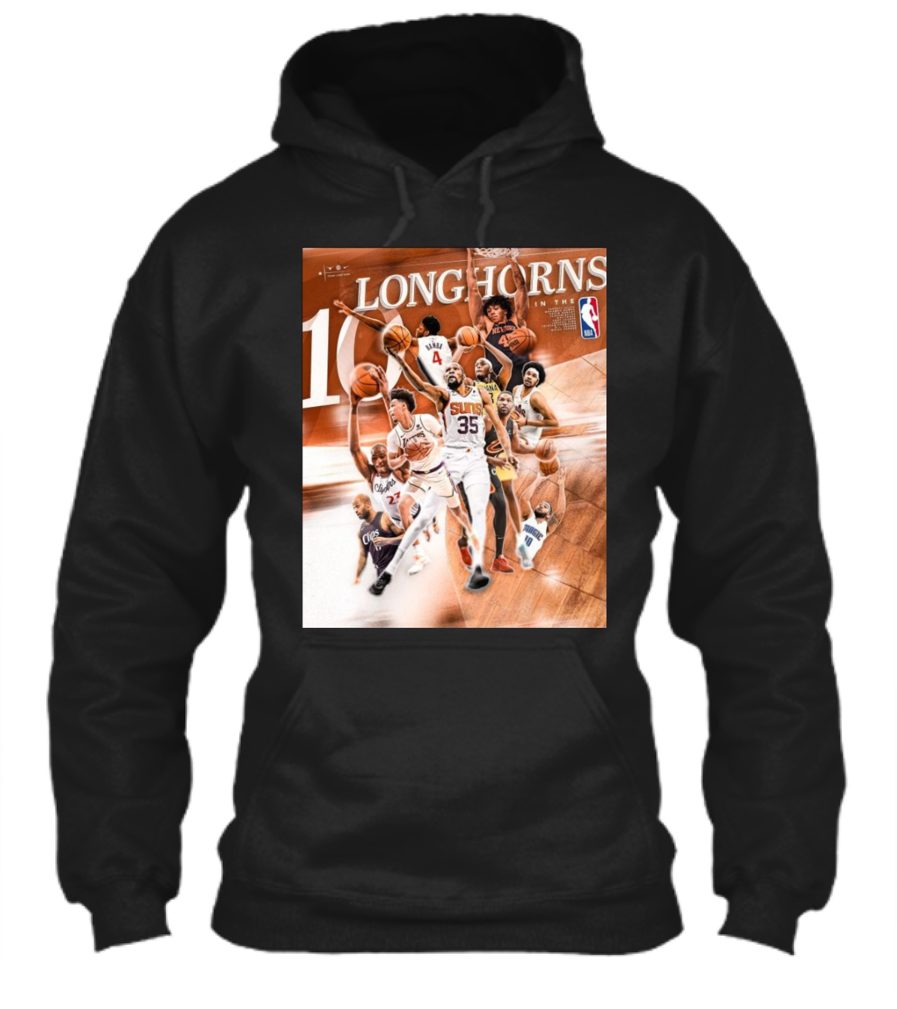 Texas Longhorns Nba Jarrett Allen Mohamed Bamba Kevin Durant Basketball Stars Shirt