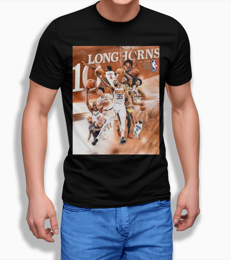 Texas Longhorns Nba Jarrett Allen Mohamed Bamba Kevin Durant Basketball Stars Shirt