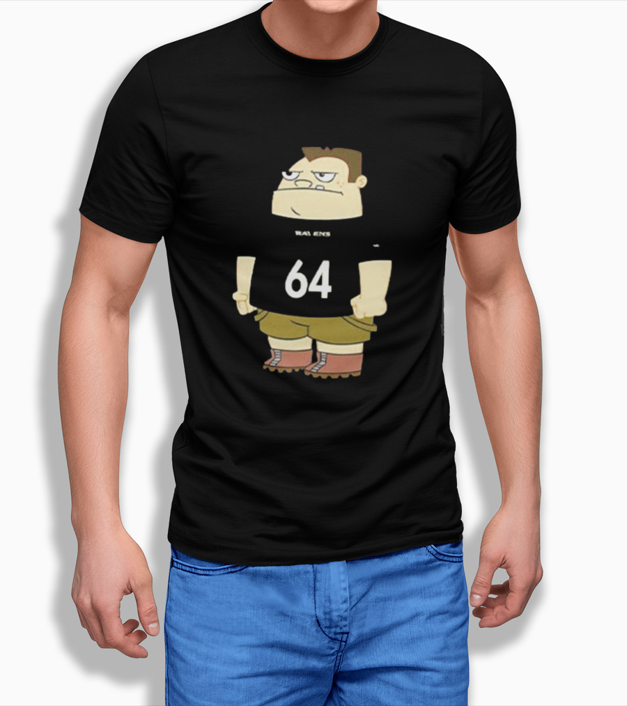 Baltimore Ravens 64 Tyler Linderbaum Buford Van Stomm Ravens Fan Shirt