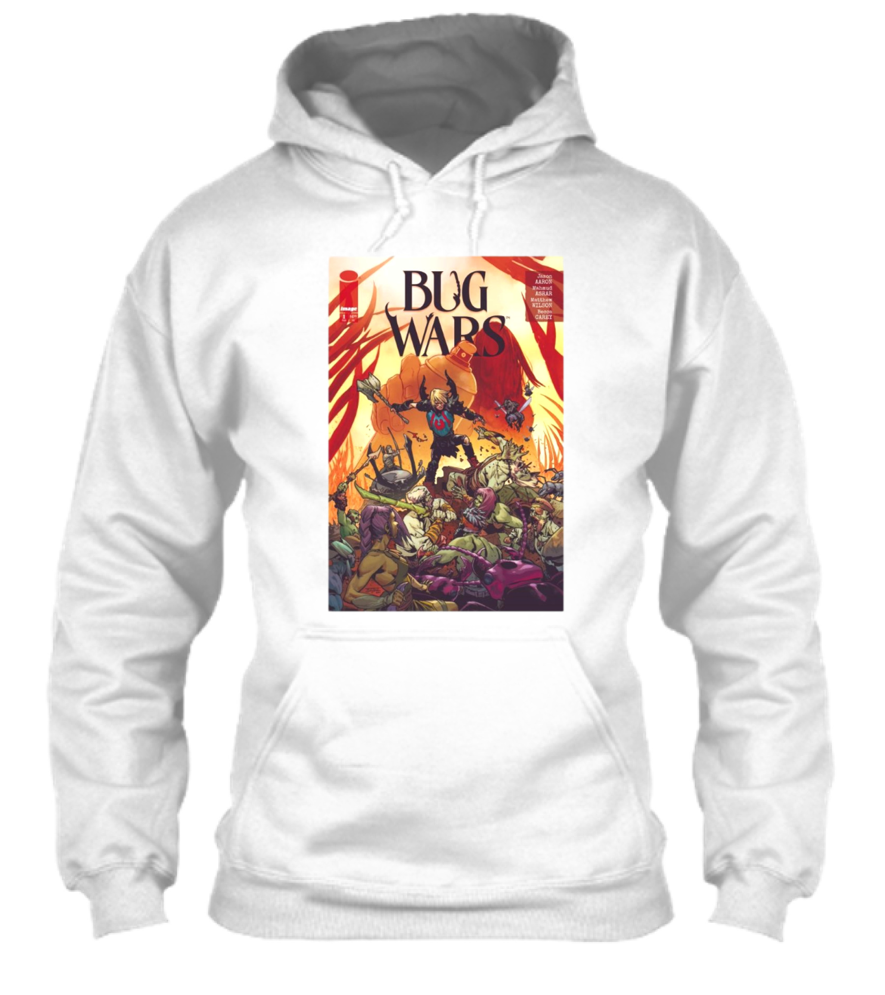 Bug Wars Image Comic New York Comic Con Featuring Jason Aaron Mahmud Asrar Matthew Wilson Becca Carey Shirt