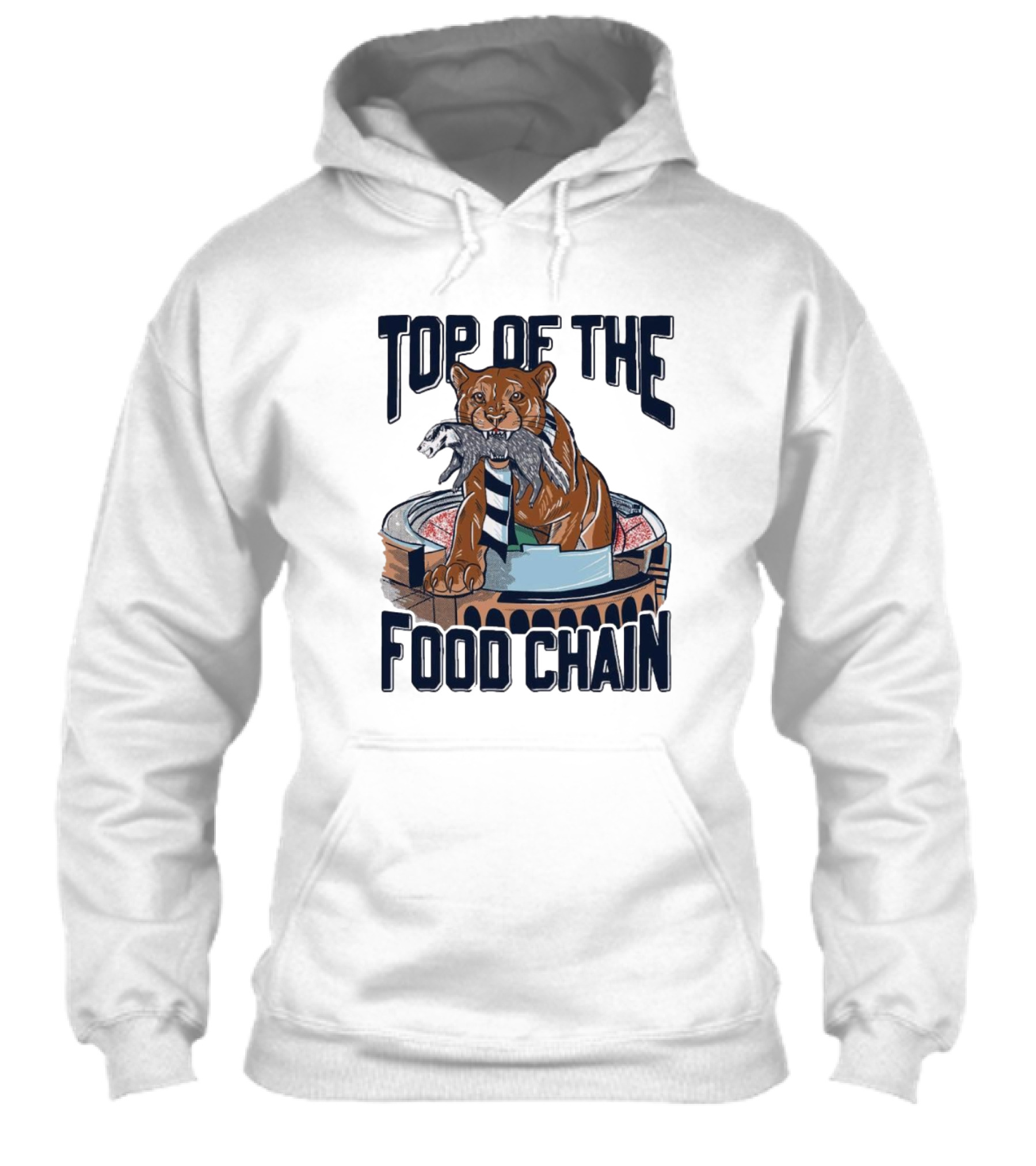 Top Of The Food Chain Penn State Nittany Lions Wisconsin Badgers Stadium Battle Shirt