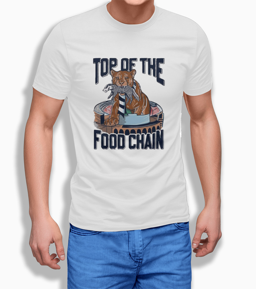 Top Of The Food Chain Penn State Nittany Lions Wisconsin Badgers Stadium Battle Shirt