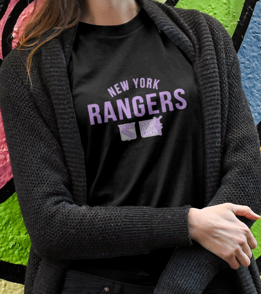 New York Rangers Hockey Fights Cancer Richmond Resilient Shirt