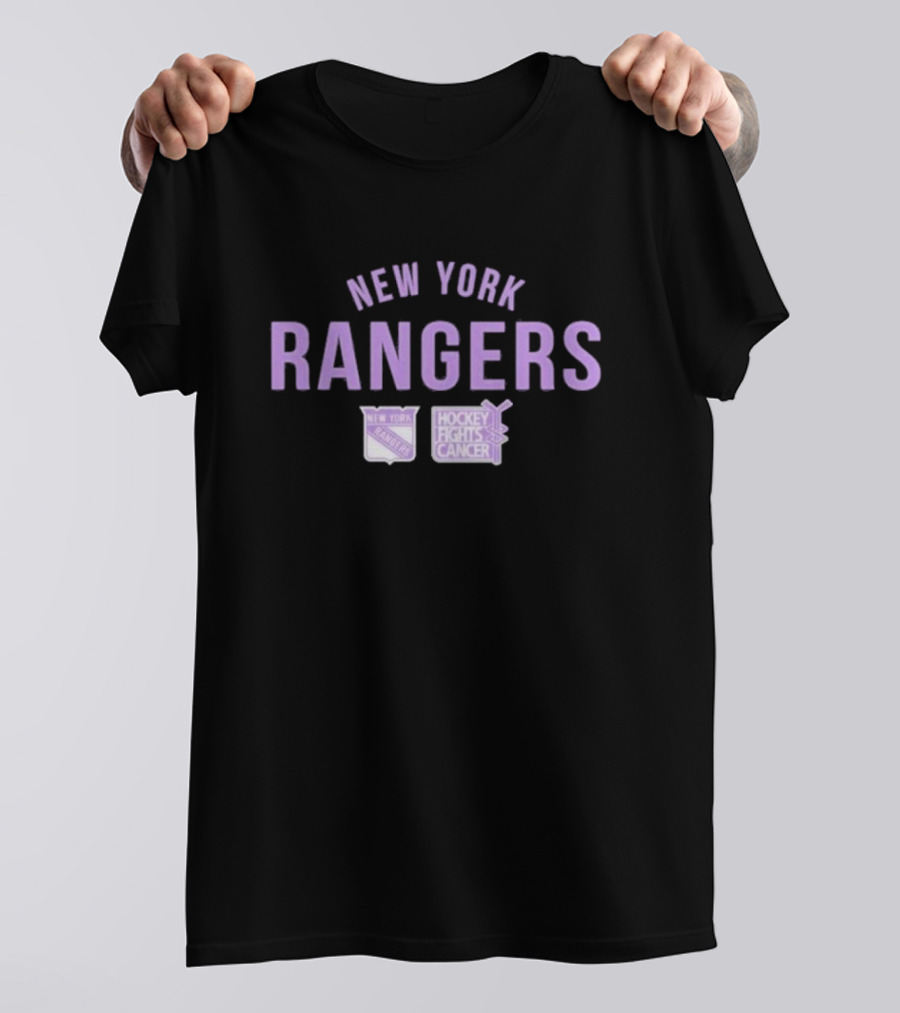 New York Islanders Hockey Fights Cancer Purple Shirt