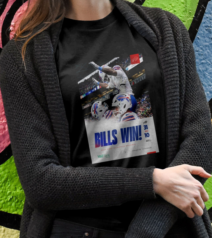 Bills Win Week Eight 3110 At Seattle Seahawks 2024 Nfl Shirt