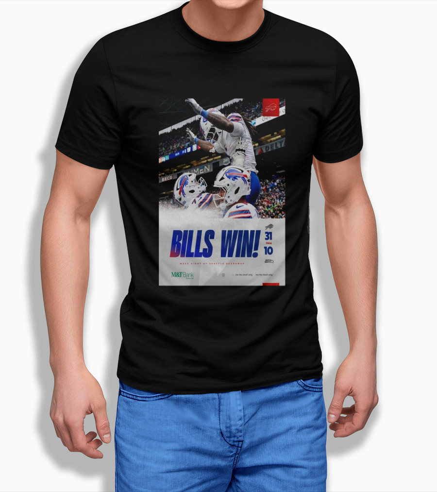 Bills Win Week Eight 3110 At Seattle Seahawks 2024 Nfl Shirt