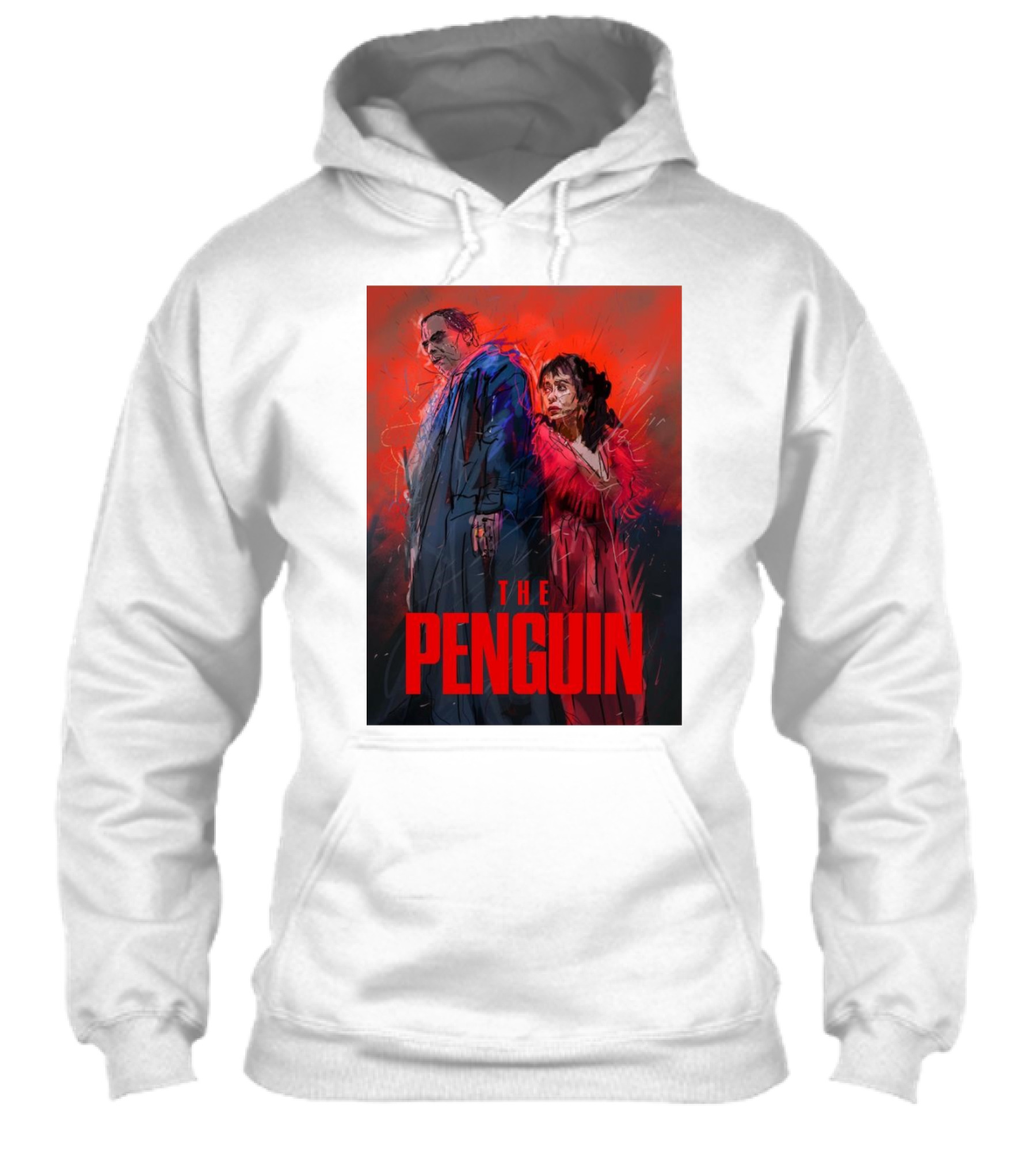 The Penguin Suffering The Last Episode Red And Blue Characters Shirt