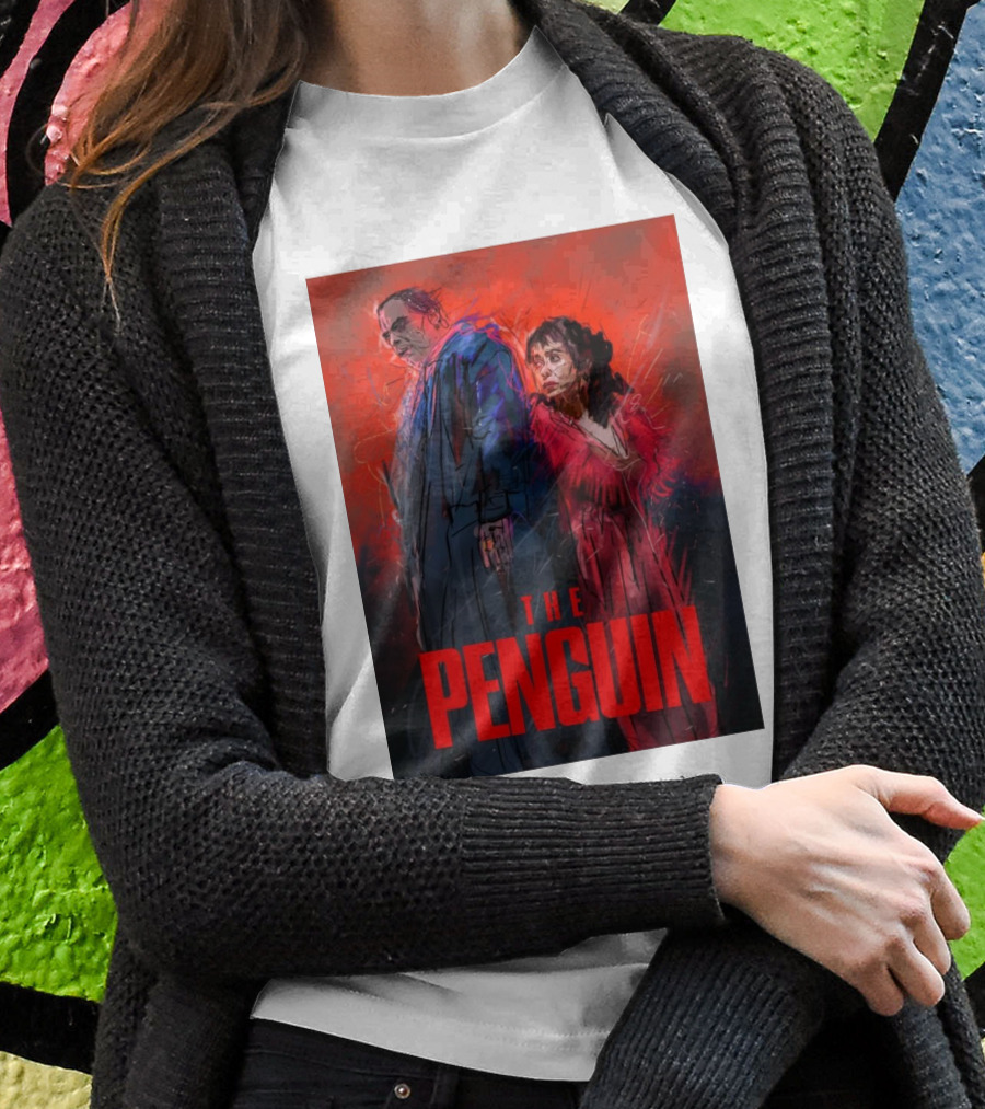 The Penguin Suffering The Last Episode Red And Blue Characters Shirt
