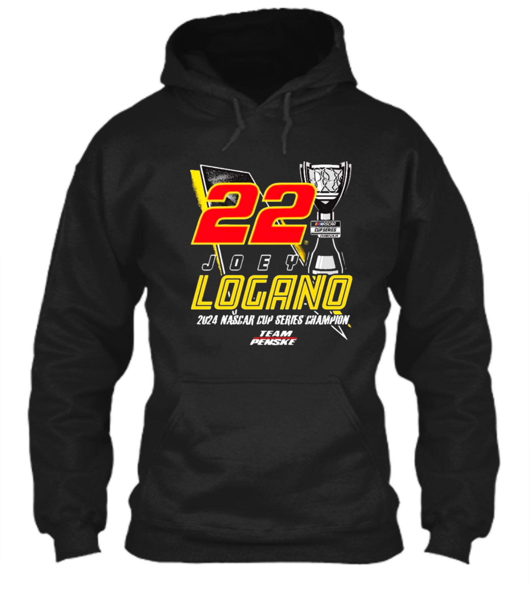 22 Joey Logano 2024 Nascar Cup Series Champion Team Penske Shirt