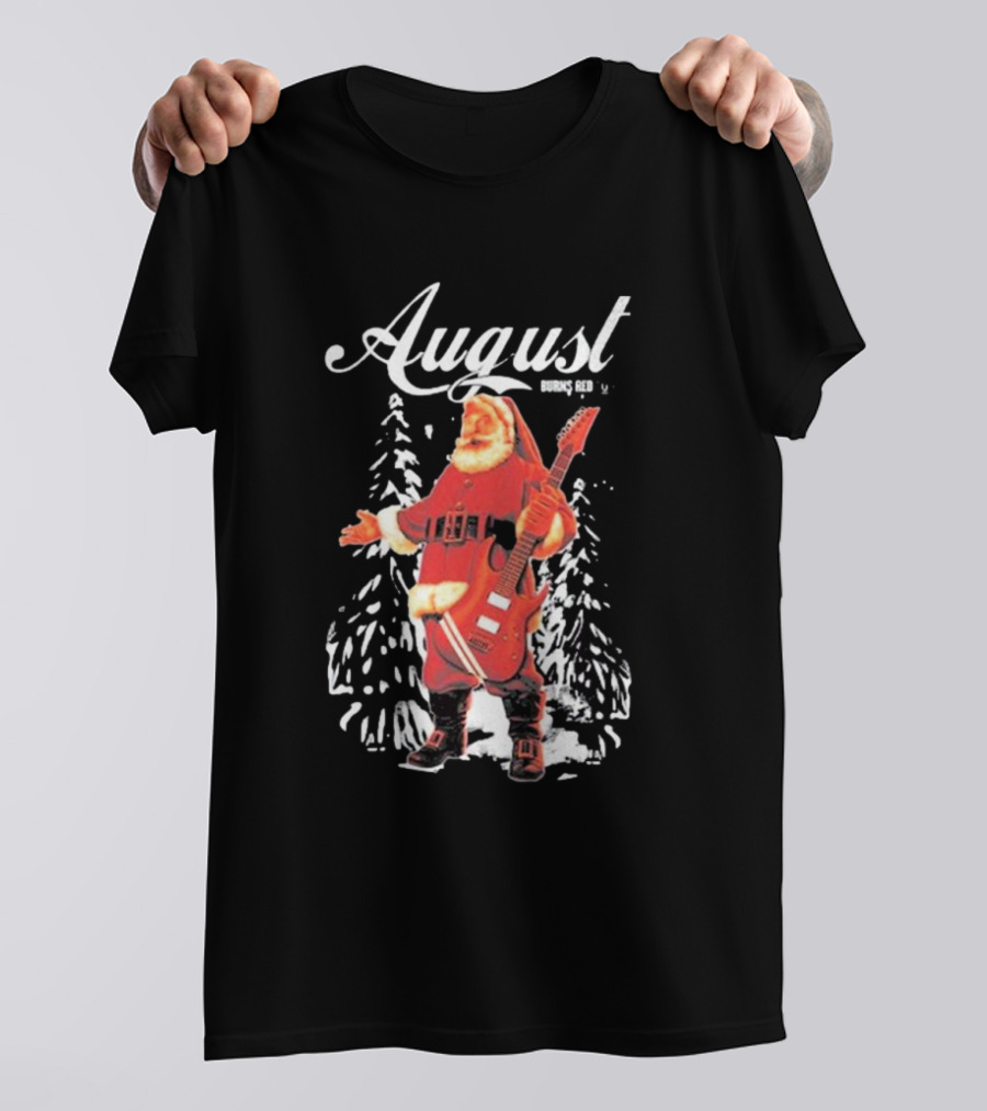 August Burns Red Santa Christmas 2024 Holiday Rock Shirt