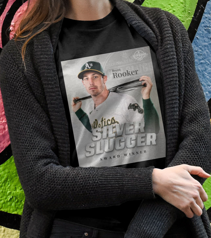 Brent Rooker Athletics Silver Slugger Award Winner Signature Shirt